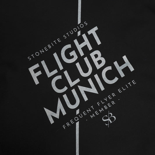 "MUNICH FLIGHT CLUB" Zipped Jacket