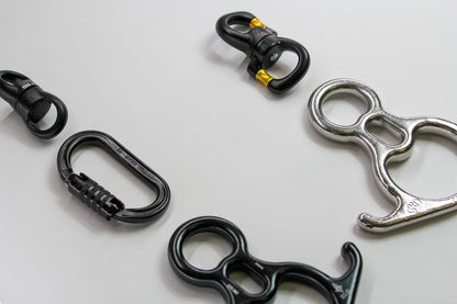 Drehwirbel für Luftakrobatik von Petzl - Swivel S & Open Swivel - Stonebite Circus Shop