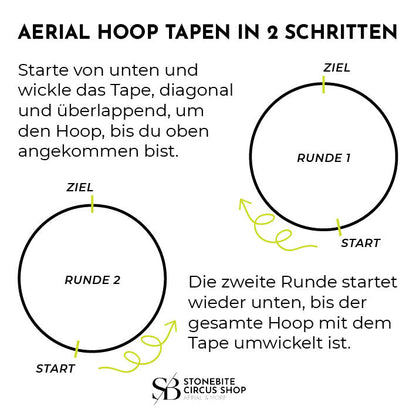 Hoop Tape für Luftringe - Stonebite Circus Shop