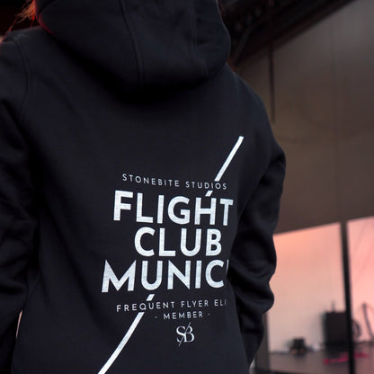 "MUNICH FLIGHT CLUB" Zipped Jacket - Stonebite Circus Shop