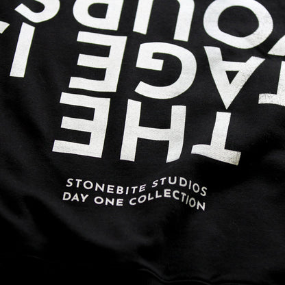 "THE STAGE IS YOURS" Hoodie - Stonebite Circus Shop
